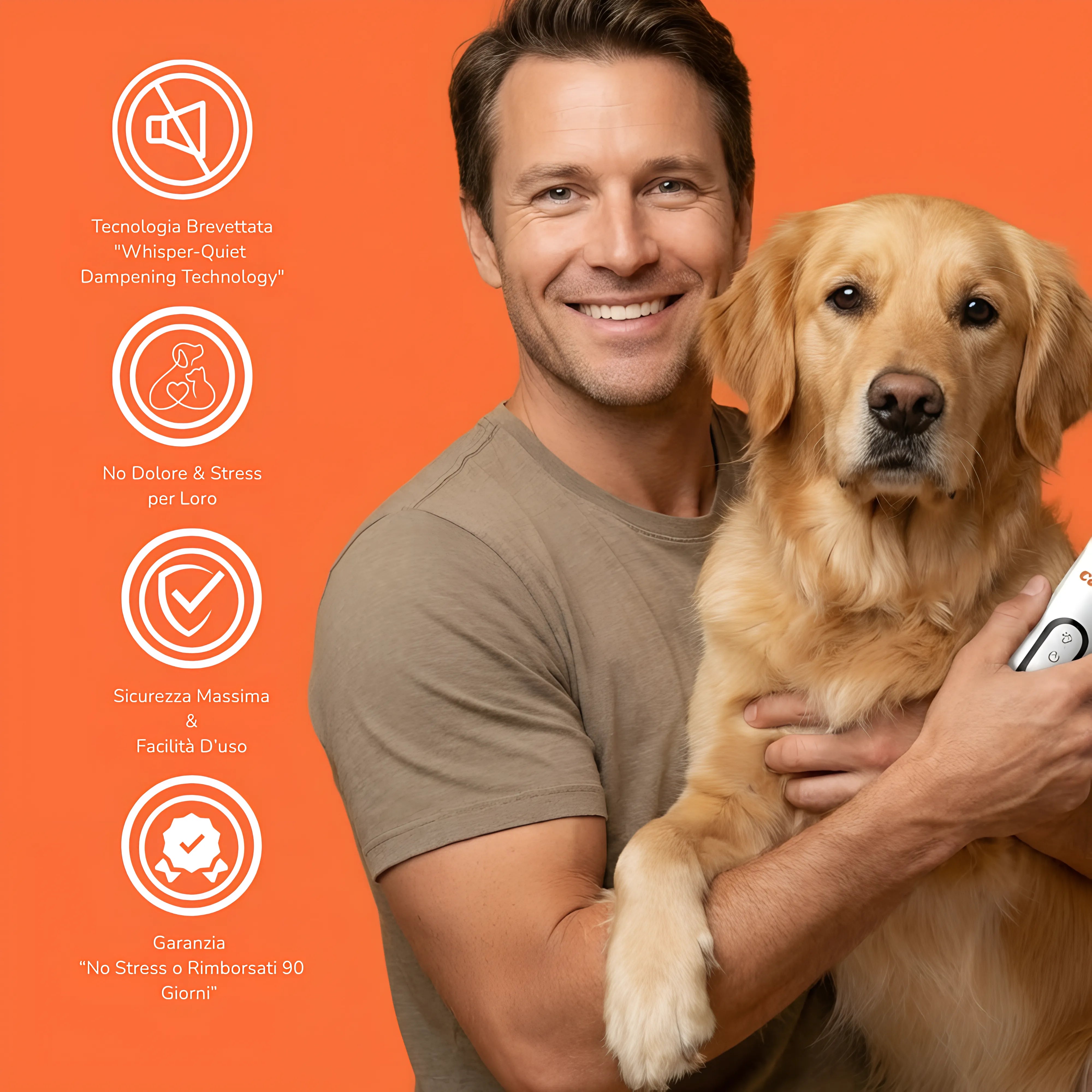 Calmy® : Il Lima Unghie per Animali Ultra Silenzioso e Sicuro